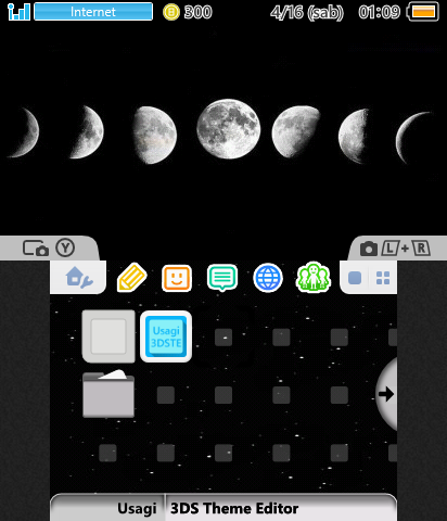 aesthetic moon new theme