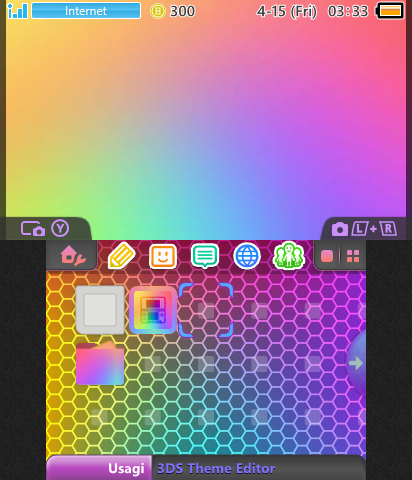 Rainbow Gradient Theme