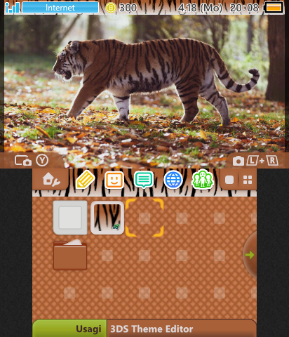 3DS Tiger Theme