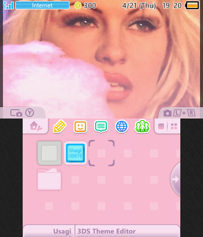 pamela anderson theme y2k
