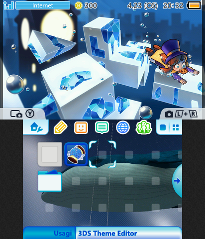 a hat in time blue rift theme