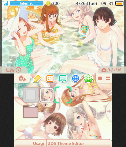 Persona 5 Beach Girls