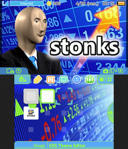 stonks theme