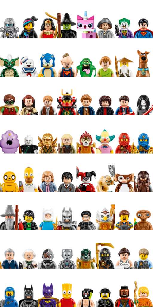 Lego Dimensions characters