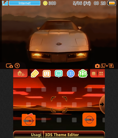 Vaporwave - C4 Corvette