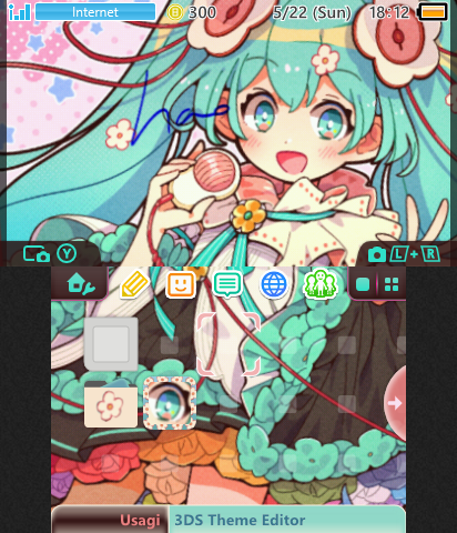 Colourful Flower Miku