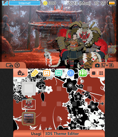 Demon and Samurai Theme