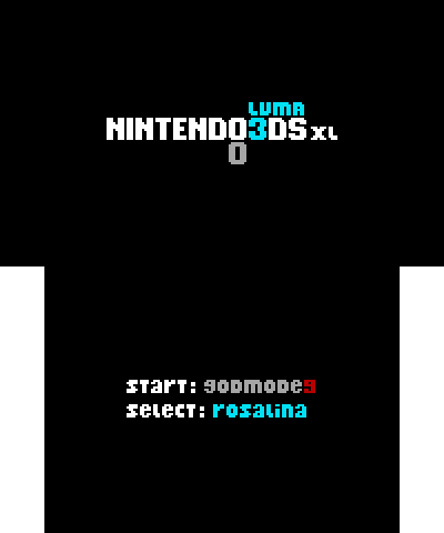 Pixel Logo: Luma 3DS xl