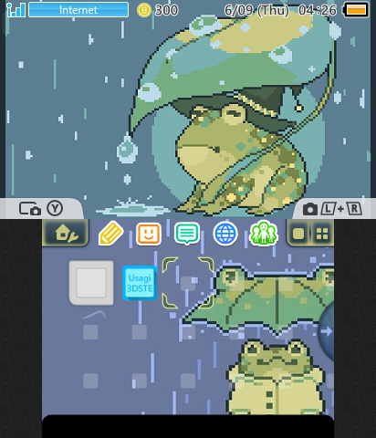 rainy frogs (better audio)