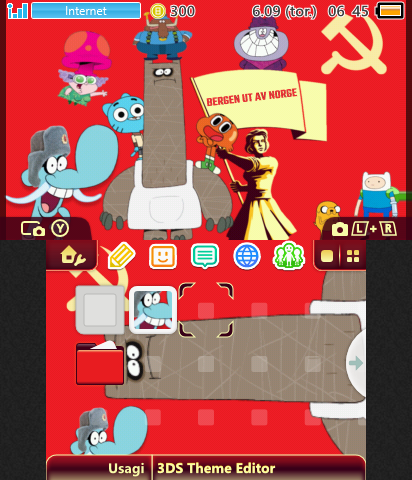 Custom Theme for my DS but here