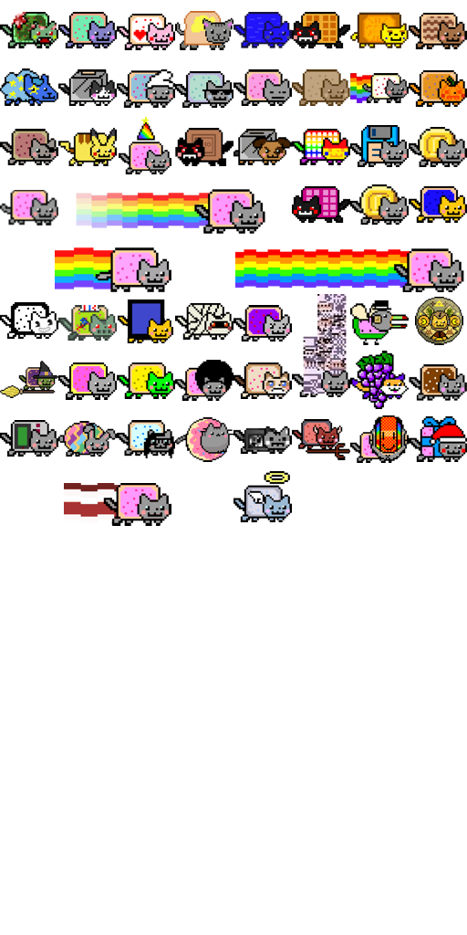 Nyan Cat badges