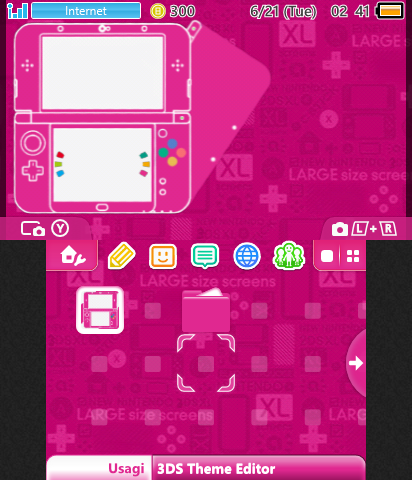 New 3ds XL/LL Pink x White