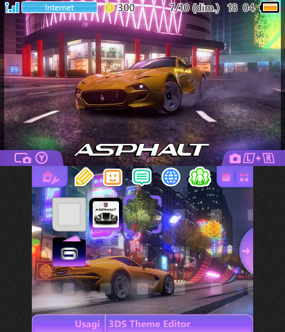 asphalt theme