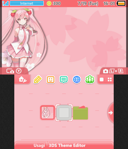 Sakura Miku Theme