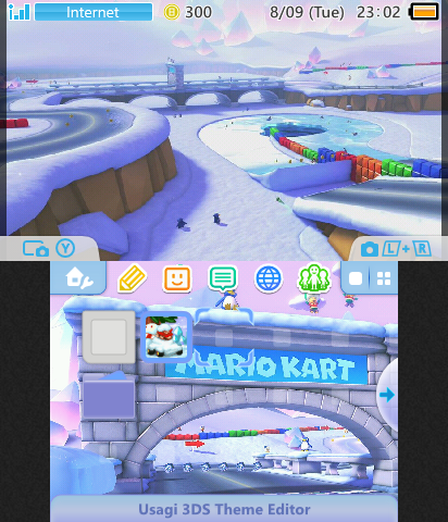 GBA Snow Land - Mario Kart 8 DX