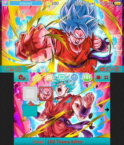 SSB Kaio Ken Goku - Dokkan
