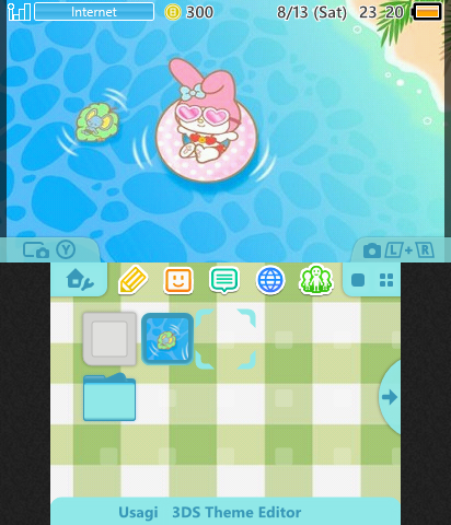 My Melody Beachy Theme