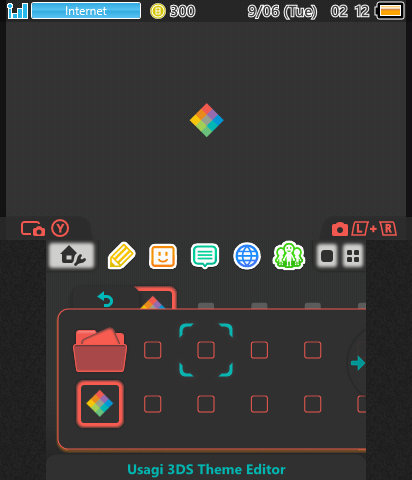 Dark Minimalist Theme (R/B)