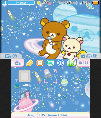 Cute Rilakkuma Teddy Bear Theme