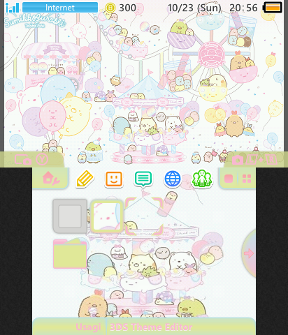 Cute Sumikkogurashi Theme