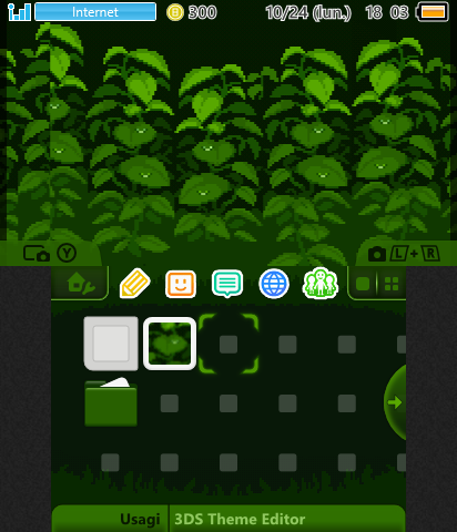 Pokémon Sapphire Intro Leaves