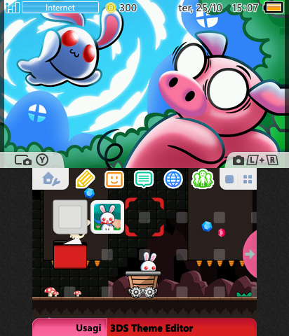 A Pretty Odd Bunny Theme