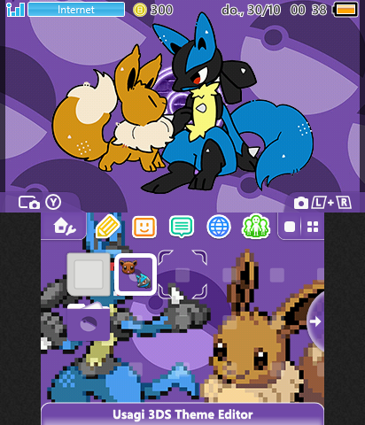 Eevee and Lucario Theme