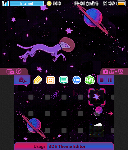 weasel in SPACE (panoramic)