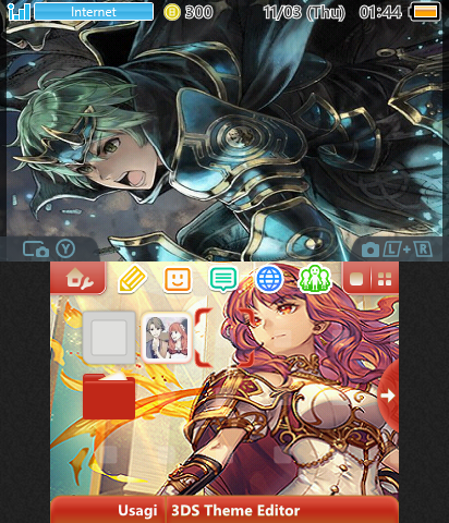 Fire Emblem - Alm and Celica