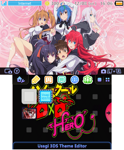 high school dxd 3ds