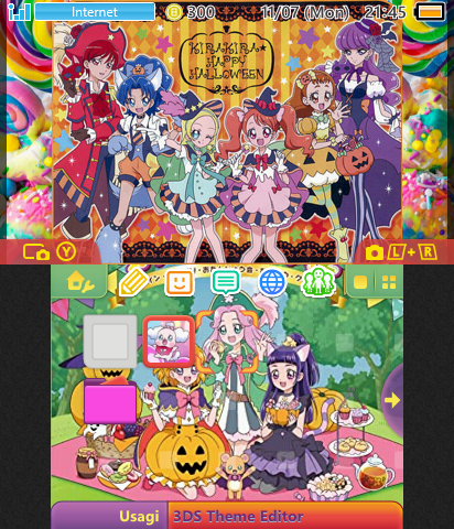 kirakira mahoutsukai halloween