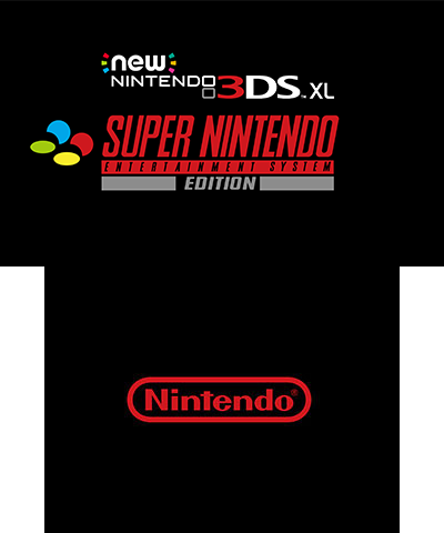 New 3DS XL SNES Edition - Type A