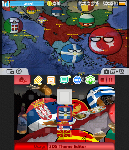 Balkan Countryballs Theme