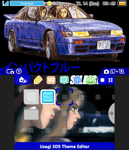 Initial D - Impact Blue