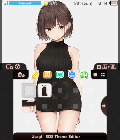 Short Black Dress Girl