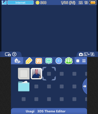 Silly Blue Theme