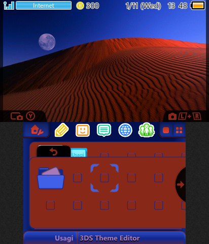 Red Moon Desert (Windows XP)