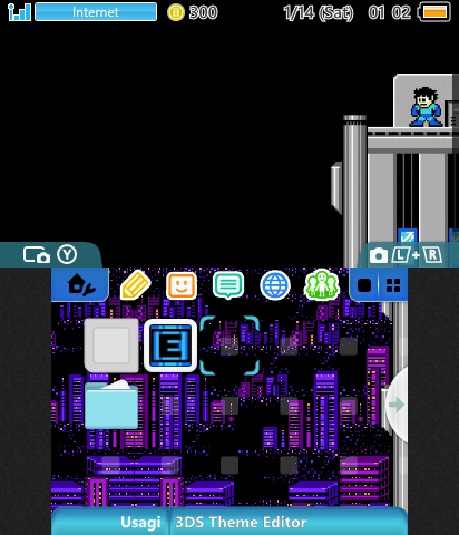 Mega Man 2 Title Screen