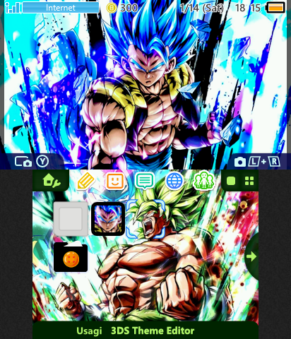 DBZ - Gogeta SSB vs Broly