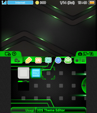 Neon Green Theme