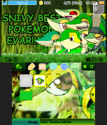 Snivy Theme