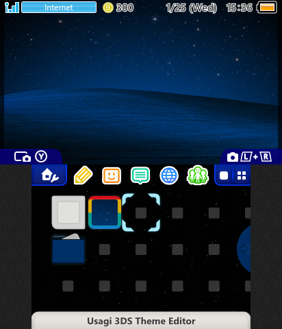 Windows XP Bliss at night