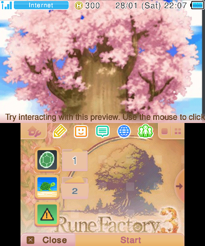 Rune Factory 3 Tree