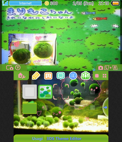 marimo moss ball theme