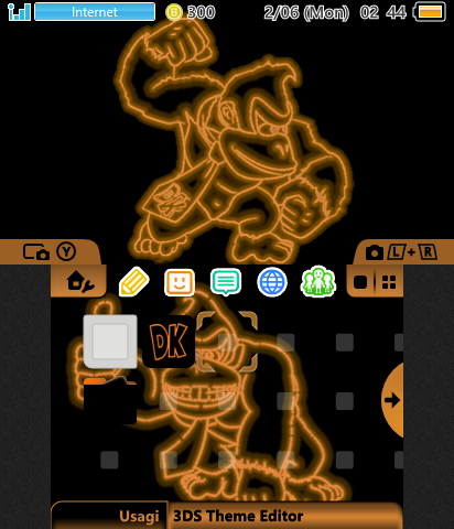 Neon Donkey Kong