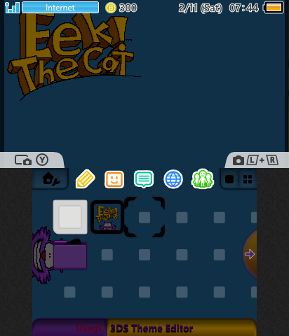 Eek the cat theme