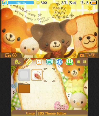 happy pan friends theme