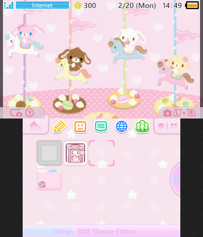 sugar bunnies carousel!