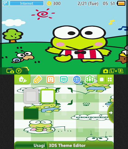 Keroppi theme