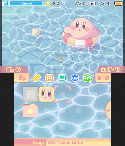 kirby floatie